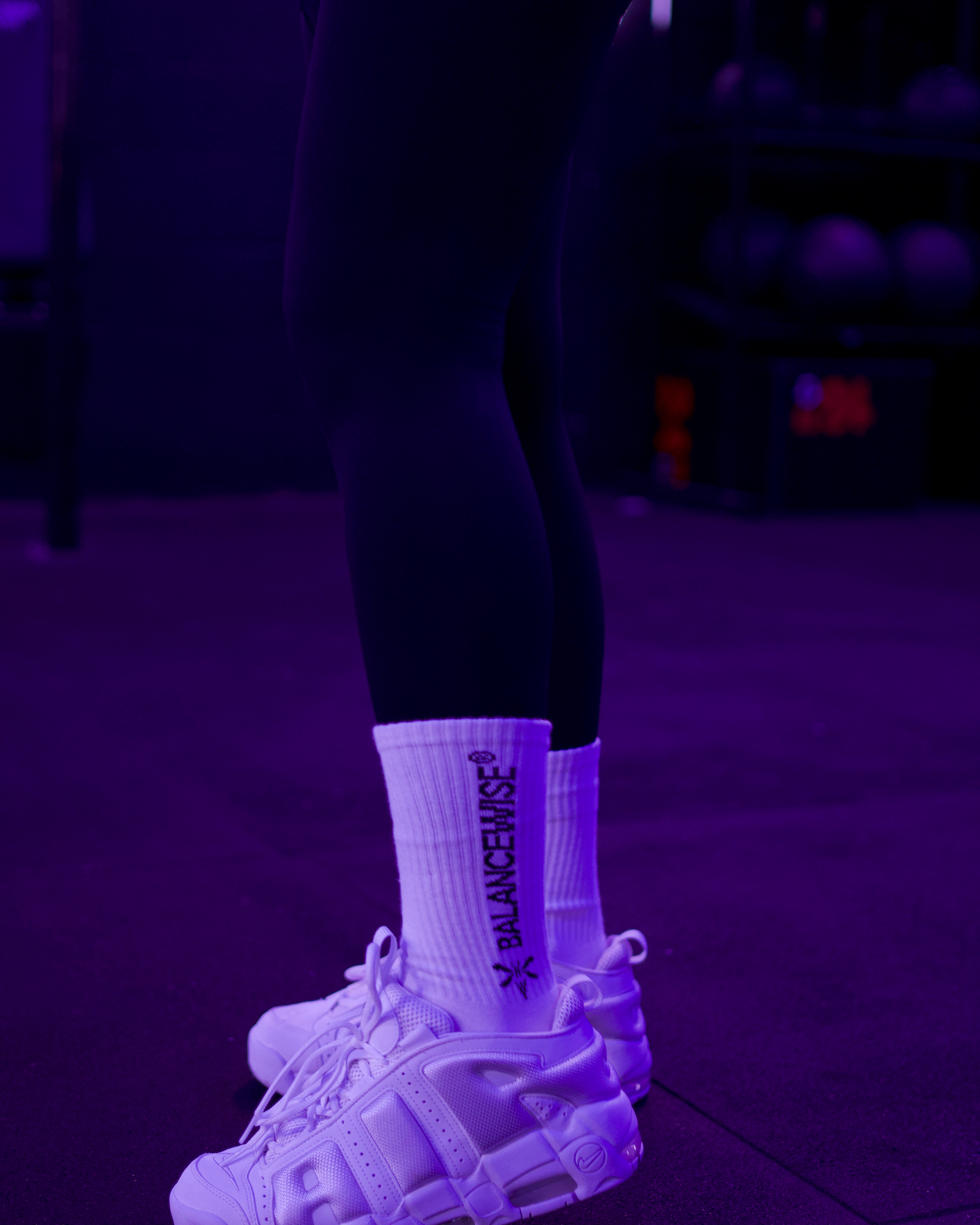 BALANCEWISE® Core Crew Socks – Premium Cotton at gym
