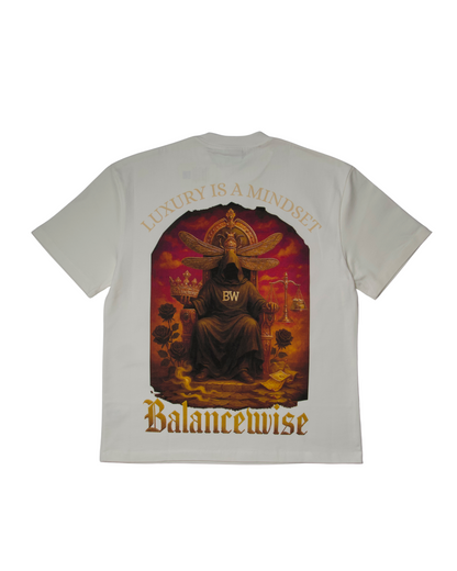 Liam White T-Shirt back